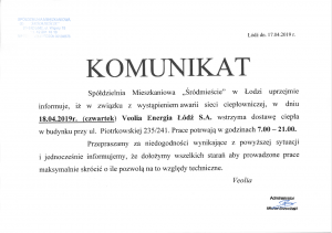 OGŁOSZENIE