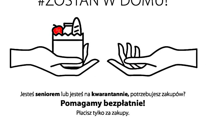 Pomoc dla seniorów i osób poddanych kwarantannie