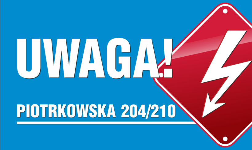 Piotrkowska 204/210 naprawa nawierzchni asfaltowej