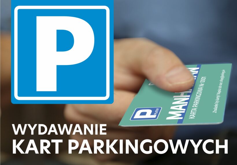 Wydawanie kart parkingowych